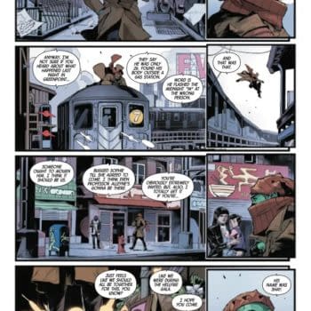 Interior preview page from NYX #3 SARA PICHELLI COVER