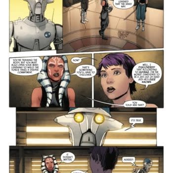 Interior preview page from STAR WARS: ASHOKA #3 PHIL NOTO COVER