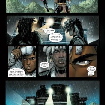 Interior preview page from ULTIMATE BLACK PANTHER #9 STEFANO CASELLI COVER