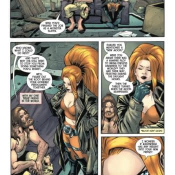 Interior preview page from WEREWOLF BY NIGHT: RED BAND #2 E.M. GIST COVER