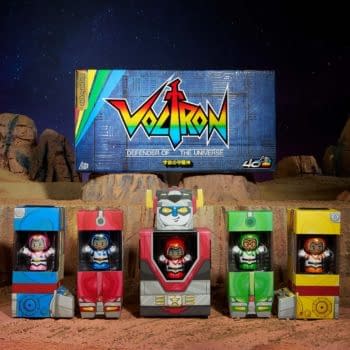 Mattel Announces Little People Collector Voltron 40th Anniversary Set