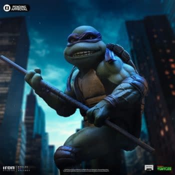 Donatello is Iron Studios Latest Live-Action TMNT: The Movie Statue 