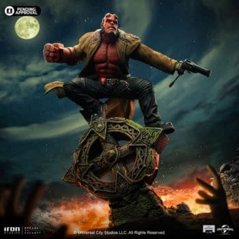 Big Red Returns with Iron Studios from Hellboy 2: The Golden Circle