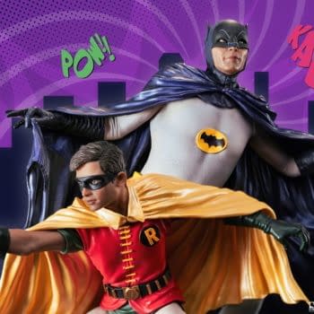 A New 1966 Batman TV Series 1/8 Batman & Robin Diorama Revealed 