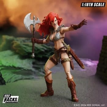 Boss Fight Unveils New 1:18 Scale Red Sonja Hero H.A.C.K.S 