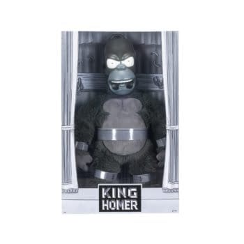 Return to The Simpsons Treehouse of Terror with King Kong Homer Plush