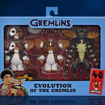 NECA Unveils New Gremlins 40th Anniversary Gremlin Evolution Box Set