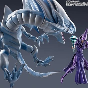 Its Time to Duel with the Yu-Gi-Oh S.H.MonsterArts Dark Magician 