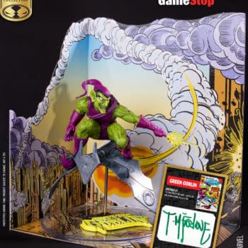 Green Goblin Lands at McFarlane Toys with New Autographed Statue 