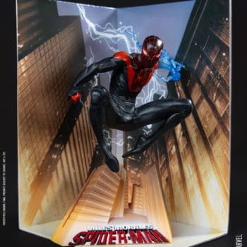 Miles Morales Swing On In with New Spider-Man Statue from McFarlane 