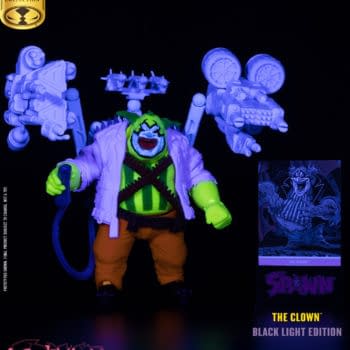 McFarlane Unveils The Clown (Spawn) Black Light Edition Exclusive 