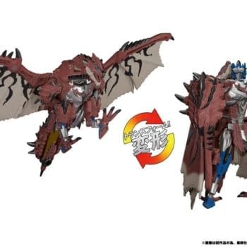 New Transformers Collab Arrives with the Monster Hunter Rathalos Prime