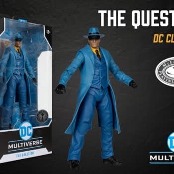 DC Comics The Question Gets Mysterious McFarlane Platinum Release 