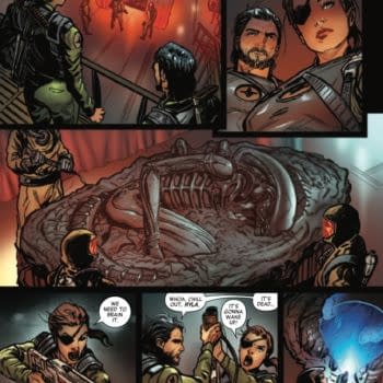Interior preview page from ALIEN: ROMULUS #1 LEINIL YU COVER