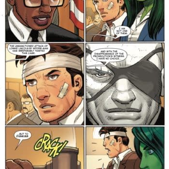 Interior preview page from AMAZING SPIDER-MAN #60 JOHN ROMITA JR. COVER