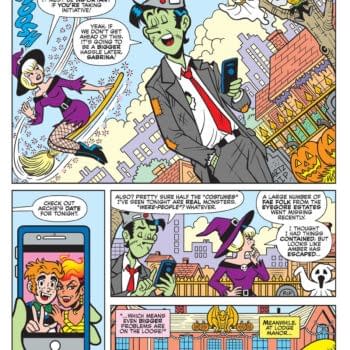 Interior preview page from Archie Halloween Spectacular #1