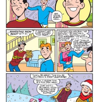 Interior preview page from Archie Milestones Digest #26: Jughead Winter Wonderland