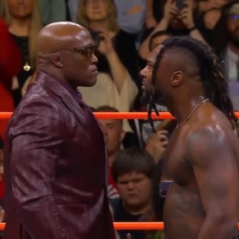 A debuting Bobby Lashley confronts Swerve Strickland on AEW Dynamite