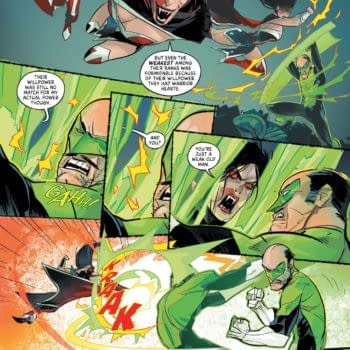Interior preview page from DC vs Vampires: World War V #3