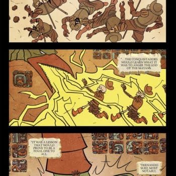 Interior preview page from GODZILLA: HERE THERE BE DRAGONS II - SONS OF GIANTS #4 INAKI MIRANDA COVER