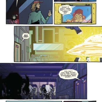 Interior preview page from GODZILLA: SKATE OR DIE #4 LOUIE JOYCE COVER