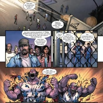 Interior preview page from IRON MAN #1 YASMINE PUTRI COVER