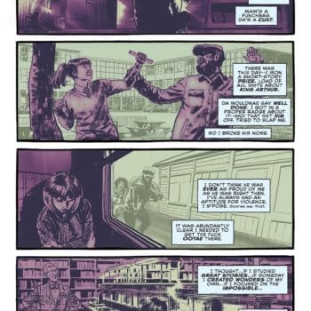 Interior preview page from John Constantine: Hellblazer- Dead in America #10