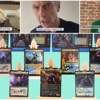 Doctor Who X Magic: The Gathering Team Up for War Child Charity Event