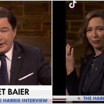 SNL 50: Alec Baldwin's Bret Baier Takes On Maya Rudolph's VP Harris