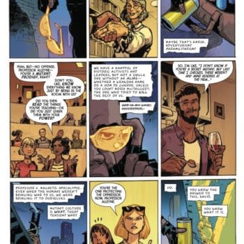 Interior preview page from NYX #4 SARA PICHELLI COVER