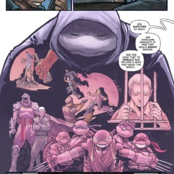 Interior preview page from TMNT: NIGHTWATCHER #2 FERO PE COVER