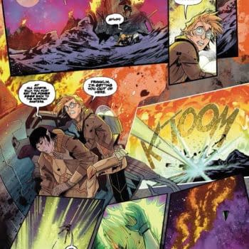 Interior preview page from Power Rangers: Across the Morphin Grid #1