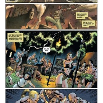 Interior preview page from Red Sonja #15