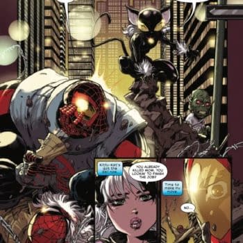 Interior preview page from SPIDER-MAN: REIGN 2 #4 KAARE ANDREWS COVER