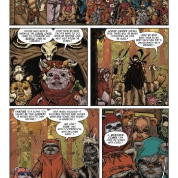 Interior preview page from STAR WARS: EWOKS #1 PETE WOODS COVER