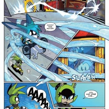 Interior preview page from SONIC THE HEDGEHOG ANNUAL 2024 JACK LAWRENCE COVER