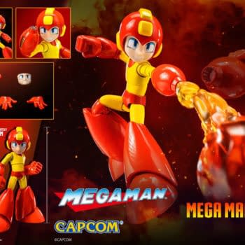 Threezero Gives Mega Man a Fiery Upgrade with New MDLX Figure