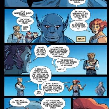 Interior preview page from Thundercats #9