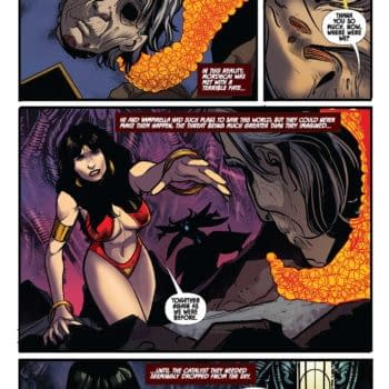 Interior preview page from Vampirella: Dark Reflections #5