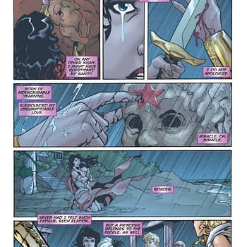 The Death Of Steve Trevor And The Birth Of Trinity In Wonder Woman #14