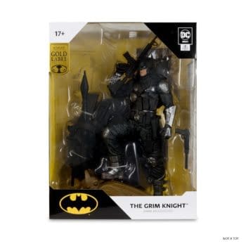 The Grim Knight Arrives with New Gold Label 12” Statue from McFarlane