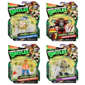 Playmates Debuts Teenage Mutant Ninja Turtles Monster Mutant 4-Pack