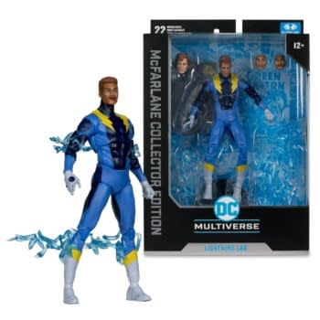 DC Comics Lighting Lad Arrives with New McFarlane Toys Exclusive