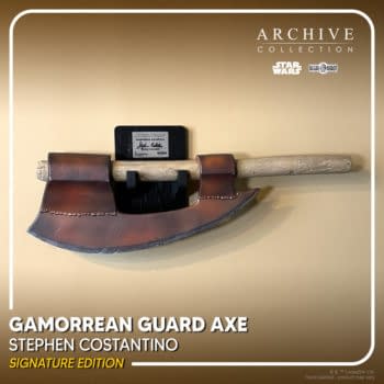 Regal Robots Unveils New Star Wars Gamorrean Guard Axe Prop Replica 