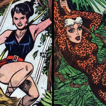 Jungle Tales #1 featuring Jann of the Jungle, Jungle Action #1 featuring Leopard Girl (Marvel, 1954).