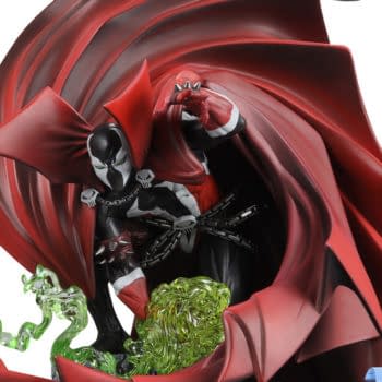 McFarlane Unveils New Spawn #1 (Black White & Red All Over) Statue