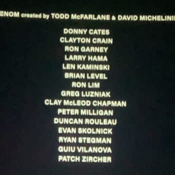 Comic Creators Thanked In The Venom 3: THe LAst Dance Credits