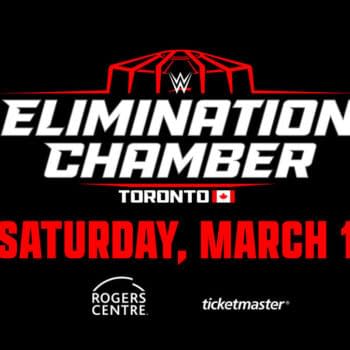 WWE Elimination Chamber promo graphic