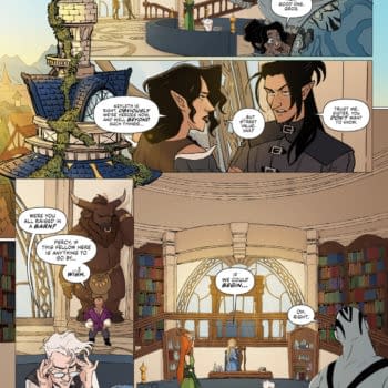 Interior preview page from CRITICAL ROLE: VOX MACHINA ORIGINS IV #4 DIANA SOUSA COVER