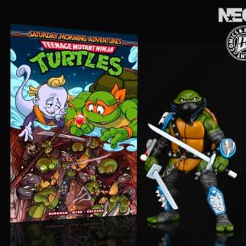 NECA Teases Upcoming TMNT: Saturday Morning Cartoons Dark Leo 
